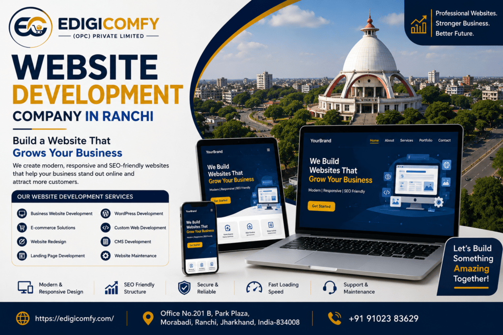 website development company in ranchi​