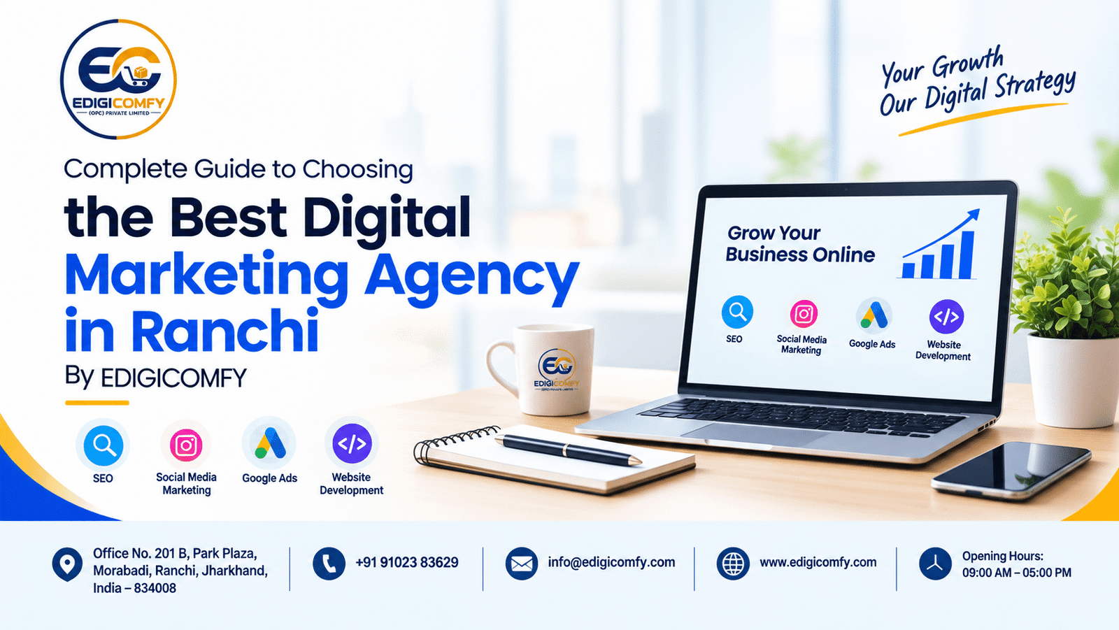 Best Digital Marketing Agency in Ranchi